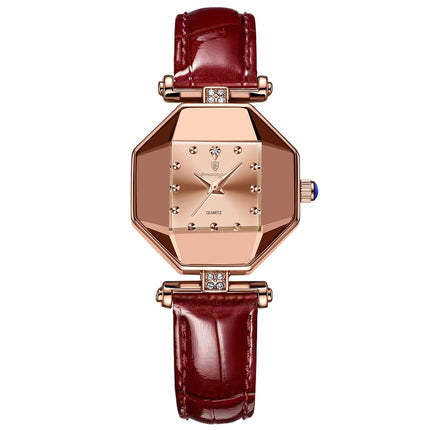 POEDAGAR Orologio da donna di alta qualità Orologi al quarzo in pelle impermeabile per donna Orologio da polso da donna casual di moda di lusso regalo Reloj platinumshop