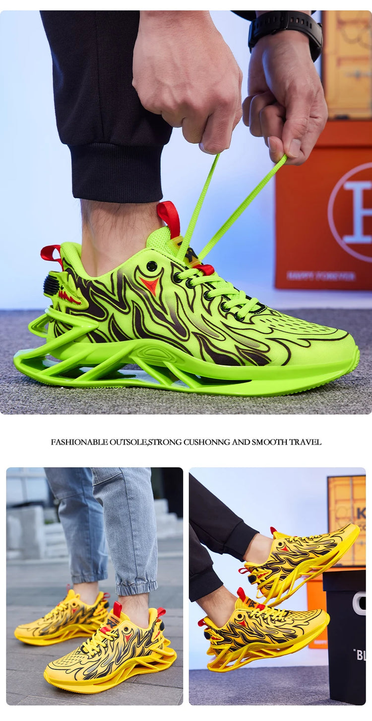Scarpe da uomo Sneakers uomo casual Scarpe da uomo tenis Scarpe di lusso Trainer Race Scarpe traspiranti Scarpe da corsa di moda per donna