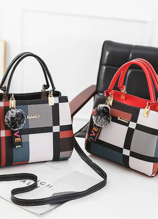PU Leather Casual Crossbody Bags for Women Ladies Luxury Designer Tote Handbag Female Large Capacity Travel Shoulder Bag Sac PlatiNum