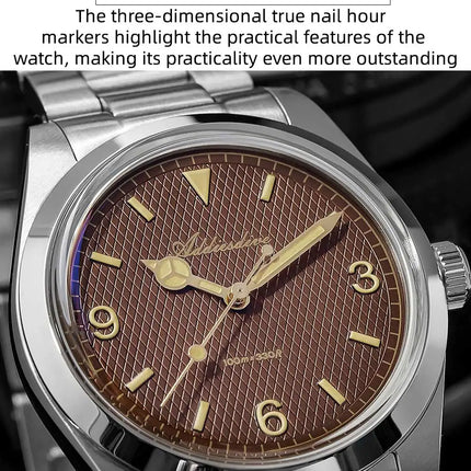 ADDIESDIVE 2025 NEW Watch For Men 316L Stainless Steel 10Bar Diving Luminous AD2096 Luxury Gift Quartz Wristwatch Reloj Hombre