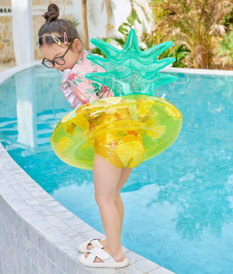 Rooxin Flamingo Nuoto Cerchio Bambino Infantile Galleggiante Piscina Anello di Nuoto Con Parasole Sedile Galleggiante Estate Spiaggia Piscina Festa Giocattoli