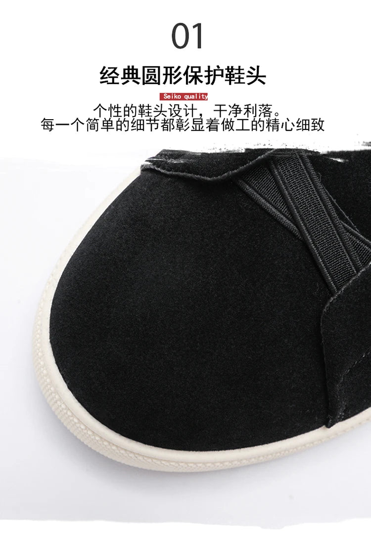 Spring men's thick soled board shoes high-quality suede leather casual sports shoes comfortable and fashionable low top shoes