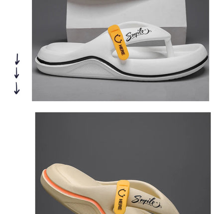 New Men's Women's Slippers Flip Flops Indoor Outdoor Beach Sandals Super Soft Bottom Slides Non-Slip Thick Sole Men's Slippers