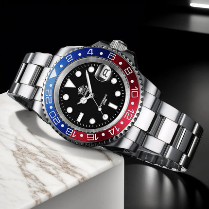 ADDIESDIVE AD2503 Luxury Men's Automatic Watch 8215 Mechanical Watch BGW9 Luminous Sapphire Glass Diver's Watch Men Analog Watch