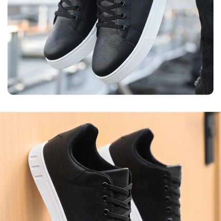 Casual Shoes Loafers British Leather Sneakers Flats Shoes Classic Men Leather Shoes Spring Summer New Trendy