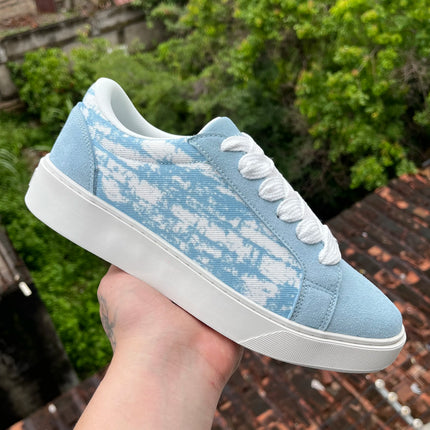 Designer Faithful Low-Top Numeris Sneakers Heightening Casual Sports White Board oes for Couples Lightweight Rubber Outsole