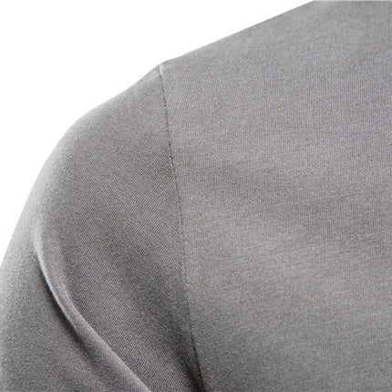 100% Cotton Long Sleeve T Shirt For Men Solid Spring Casual Mens T-shirts High Quality Male Tops Classic Clothes Men's T-shirts PlatiNum