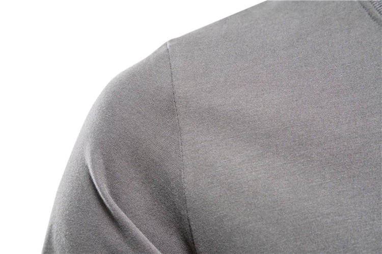100% Cotton Long Sleeve T Shirt For Men Solid Spring Casual Mens T-shirts High Quality Male Tops Classic Clothes Men's T-shirts PlatiNum