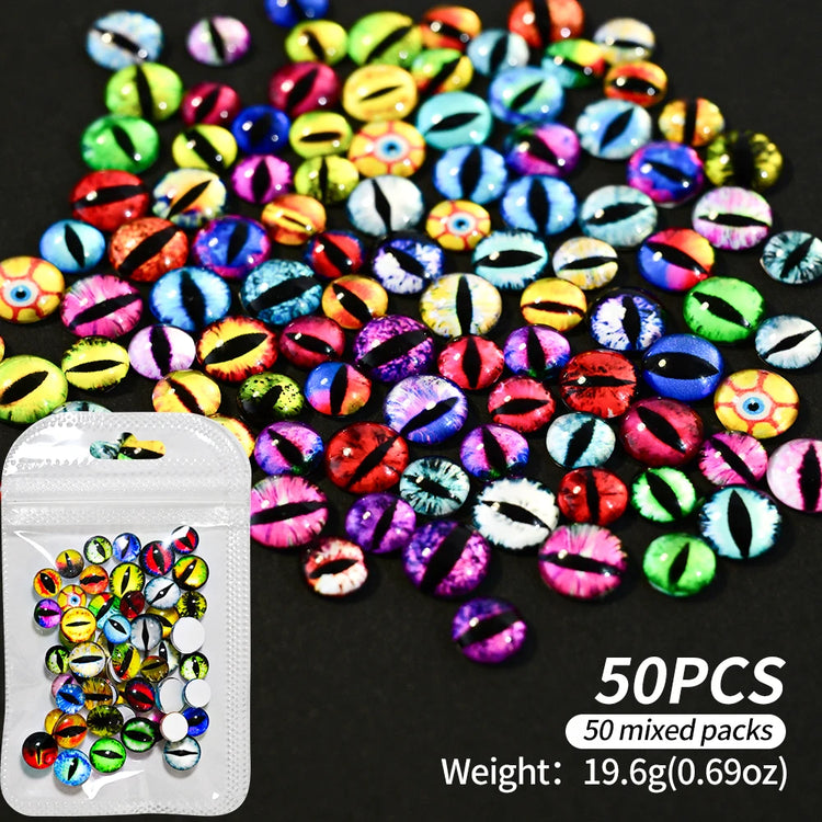 100/50/30pcs Resin Bow Nail Charms White Black 3D Long Ribbon Bowknot 3D Rhinestone For Korean DIY Kawaii Nail Art Decoration