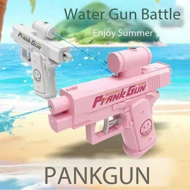 Funny Double-Sided Backwards Water Gun - Summer Prank Toy, Mini Tactical Water Sprayer for Kids and Adults, Pool Beach Water Fight
