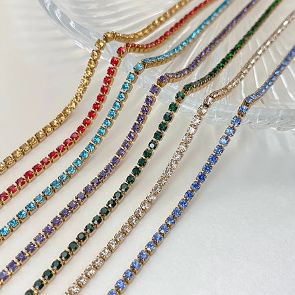 eManco Fashion Crystal High Quality Stainless Steel Gold Plated Necklace Ladies Charming Accessories Gifts Wholesale PlatiNum