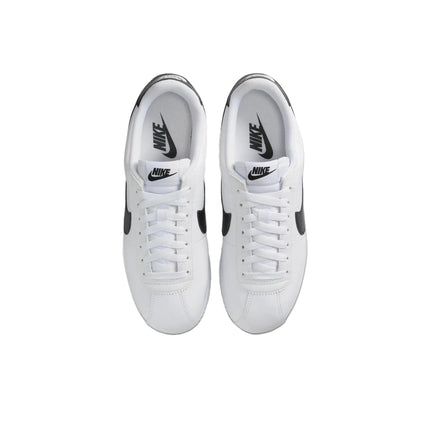 Nike Cortez Scarpe Casual Basse in Pelle Antiscivolo e Resistenti all'Abrasione da Donna Bianco Nero DN1791-107