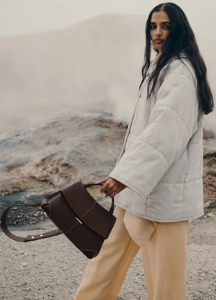Nuove borse a mano da donna, borse tote di lusso, tracolle vintage da donna