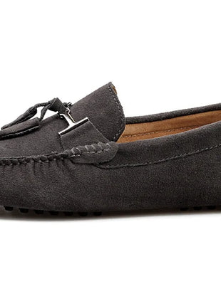 Mocassini da uomo primavera estate scarpe Casual in pelle scamosciata Slip-ons da uomo Luxury Brand Mocassin Man Plus Size 50 51 52 53 per piede grande