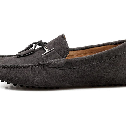 Mocassini da uomo primavera estate scarpe Casual in pelle scamosciata Slip-ons da uomo Luxury Brand Mocassin Man Plus Size 50 51 52 53 per piede grande