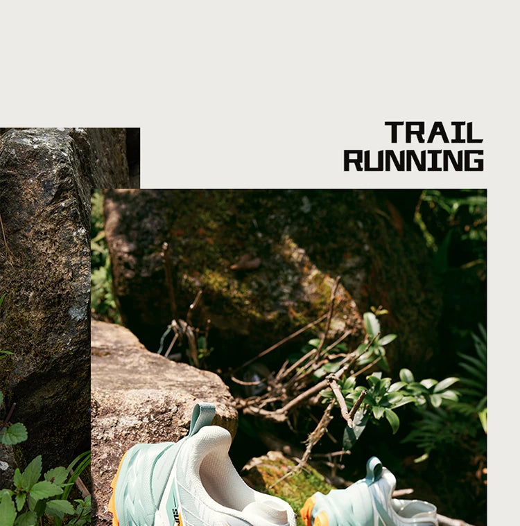 361 Degrees Yushan PRO Men Running Shoes Durable Hiking Cushioning Breathable Non-slip Outdoor Jogging Male Sneakers 672522250 PlatiNum