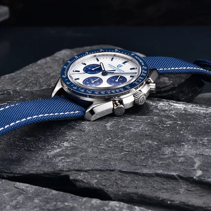 PAGANI DESIGN PD1701 Orologi da uomo di lusso in oro Orologi da polso al quarzo Cronografo VK63 Orologio da uomo AR Orologio con specchio in zaffiro Regali