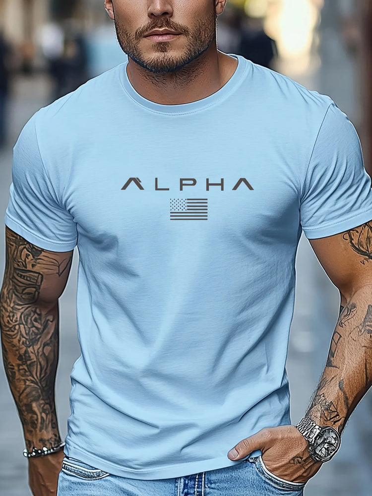 T-shirt da uomo sportiva per fitness all'aperto T-shirt da uomo casual O-Collo allentato a maniche corte T-shirt da palestra di moda Uomo Estate Quick Dry Running Tees