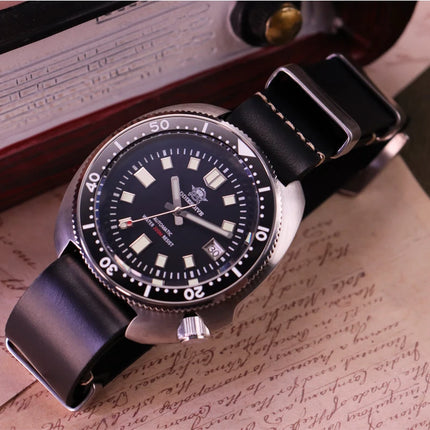 ADDIESDIVE Men's Watch Sapphire Glass Stainless Steel NH35 Automatic Mechanical Watch BGW9 Luminous 200m Waterproof Dive Watch
