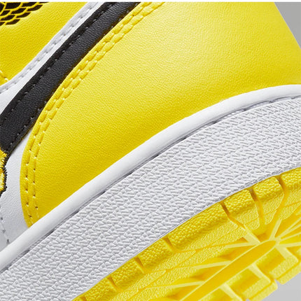 Nike Authentic AIR JORDAN 1 MID SE (GS) Scarpe da ginnastica casual per bambini da donna AV5174-700 platinumshop