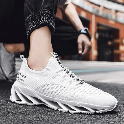 Scarpe da uomo Moda Mesh Traspirante Scarpe da ginnastica di alta qualità Piattaforma Suola morbida Tendenza casual Scarpe da corsa versatili Tenis Masculino