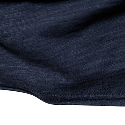100% Cotton Men's T-shirt Casual Soft Fitness Summer Thin T-shirts Men's Home Clothes O-Neck Short Sleeve Solid T Shirt for Men