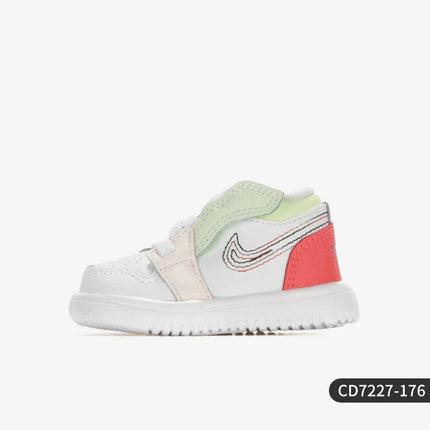 Scarpe da corsa per bambini Nike originali JORDAN 1 LOW ALT (TD) CD7227-276 platinumshop