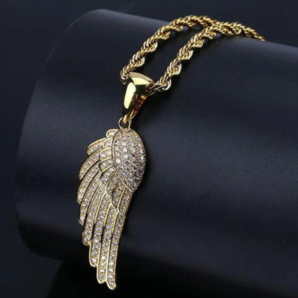Hip Hop Ice Out Dollar Money Bag Necklace Shiny Cubic Zirconia Wallet Pendant for Men Women Hip Hop Rock Rap Cool Jewelry PlatiNum