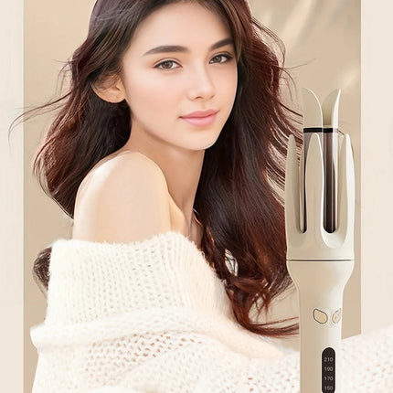 Automatic Hair Curler 28mm Negative Ions Electric Ceramic Curling Hair Stick Rotating Curl Waves Anti-Tangle Curling Iron Styler