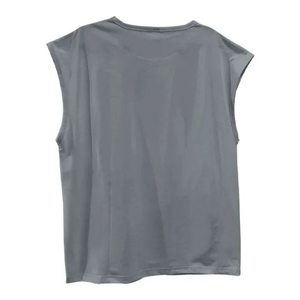 Amazon cross-border men's clothing summer new sleeveless t-shirt youth casual loose thin vest men PlatiNum