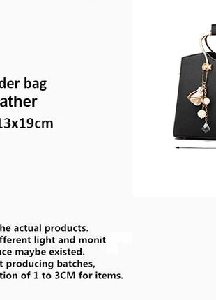 Yogodlns Luxury Pendant Handbag For Women PU Leather Tassel Shuolder Bag Designer Handle Bag Brand Shopping Mommy Shoudler Bag PlatiNum