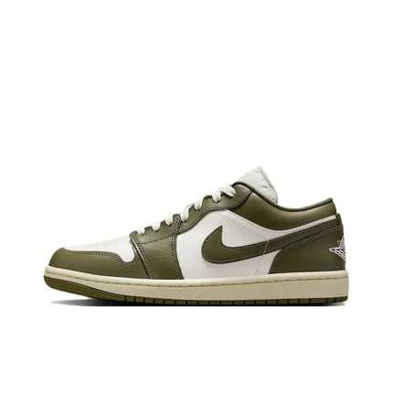 Scarpe da basket Nike Air Jordan 1 Low unisex, ammortizzate, antiscivolo, resistenti e dal design classico 553558-149 platinumshop