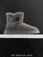 NEW Winter Boots Fur Ladies Snow Boots Real Sheepskin Wool Low-cut Warm Fur Shoes Man and Women Winter Short Boots Super Mini