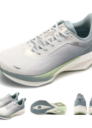 ONEMIX Scarpe da corsa da jogging per uomo Scarpe da ginnastica da esterno super leggere Scarpe da passeggio antiscivolo con ascensore Donna PlatiNum