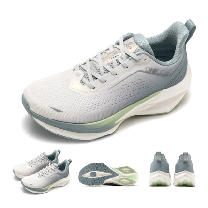 ONEMIX Scarpe da corsa da jogging per uomo Scarpe da ginnastica da esterno super leggere Scarpe da passeggio antiscivolo con ascensore Donna PlatiNum
