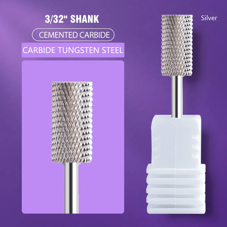 1pc Nail Drill Bit Rotate Burr Milling Nail Cutter Bits Electric Drill Machine For Manicure Pedicure Tools
