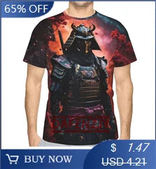 T-shirt homme imprimée en 3D, tissu tricoté en polyester, col rond, coupe régulière, t-shirt de sport à motif respirant, haut de fitness décontracté d'été