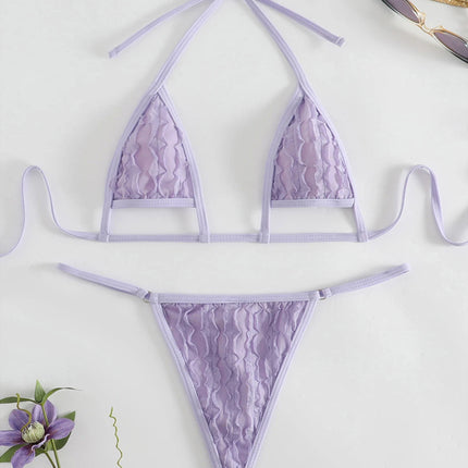 Nuovo rugoso estremo Mini Micro perizoma Bikini donna costumi da bagno femminile costume da bagno due pezzi Bikini bagnante costume da bagno Swim K4827 platinumshop
