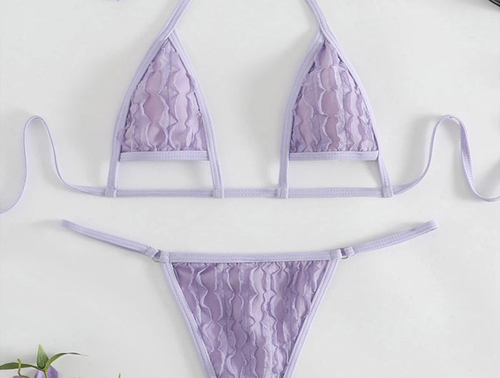 Nuovo rugoso estremo Mini Micro perizoma Bikini donna costumi da bagno femminile costume da bagno due pezzi Bikini bagnante costume da bagno Swim K4827 platinumshop