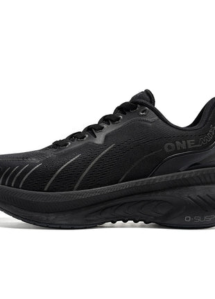 ONEMIX Nuove scarpe da corsa ammortizzanti per uomo Runner pesanti adatti Stringate Sport Donna Scarpe da ginnastica da uomo atletiche all'aperto antiscivolo PlatiNum