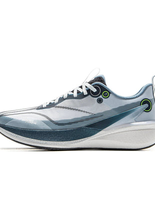 Li-Ning Men's RED HARE 8 PRO Racing Running Shoes BOOM FIBER Cushion Stable Sport Shoes Anti-Slip Wearable Sneakers ARPV003 PlatiNum