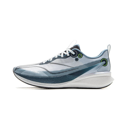 Li-Ning Men's RED HARE 8 PRO Racing Running Shoes BOOM FIBER Cushion Stable Sport Shoes Anti-Slip Wearable Sneakers ARPV003 PlatiNum