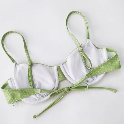 Sexy Micro Push-Up Bikini 2026, Women's Swimsuit, Polka Dot Bikini Set, Brazilian Beachwear, Biquini Swimsuit
