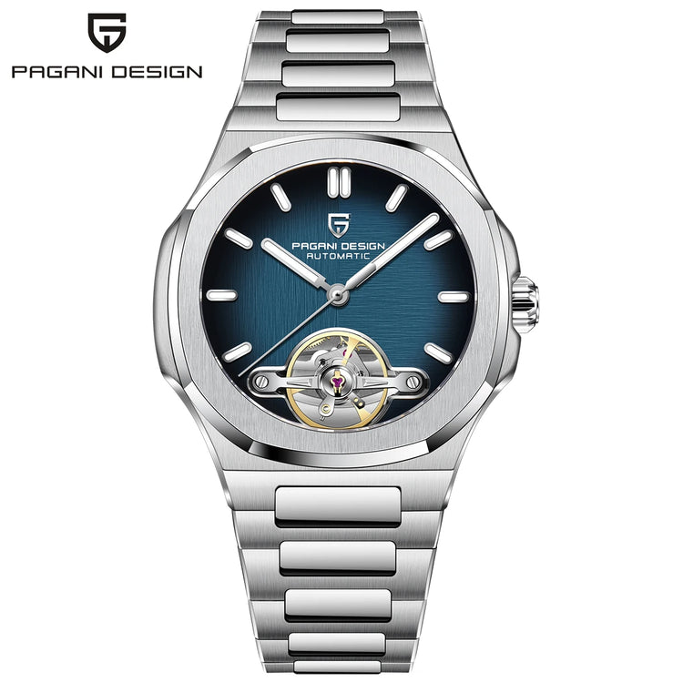 Nuovo Orologio da Uomo PAGANI DESIGN 2026 con Tourbillon Scheletrato, Orologio Automatico di Lusso di Alta Gamma per Uomo, Elegante Orologio da Polso Meccanico Sportivo