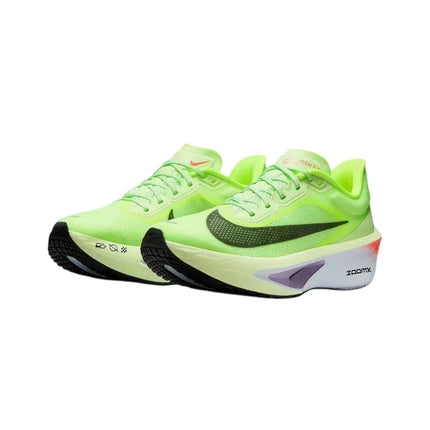 Nike Zoom Fly 6 Men Sneakers, ZoomX Cushion Racing Running Shoes, Breathable Lightweight Trainers Volt Green Purple FN8455-701
