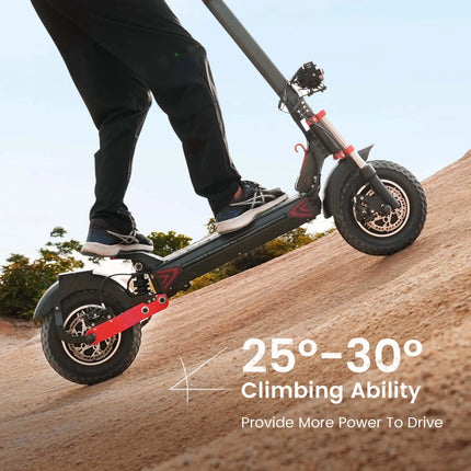 Monopattino elettrico iScooter iX8 2400W per adulti, 48V 20Ah, pneumatici fuoristrada da 12 pollici, pieghevole per il trasporto urbano, E-Scooter