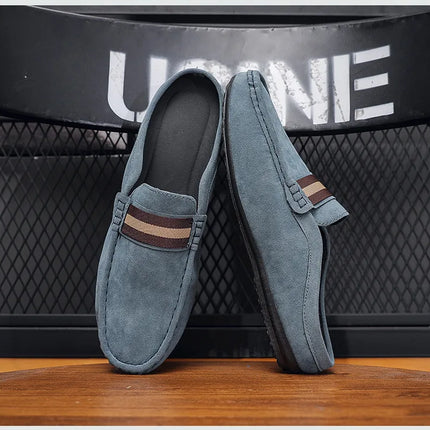 Mocassino 2026 ‌   Scarpe da uomo leggere estive, modello mocassino, slip-on traspiranti casual con mezza soletta, per uomo