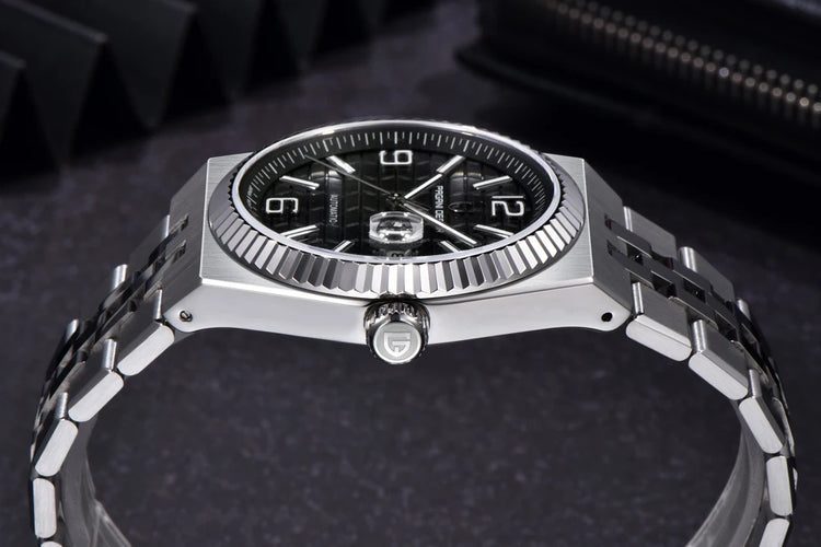 PAGANI DESIGN Nuovi Orologi 3D Rombo Quadrante Orologio Automatico di Lusso Per Gli Uomini di Moda AR Vetro Zaffiro Orologio Da Polso Meccanico 2026