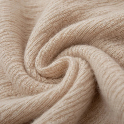 Choice Luxury Women 100% Cashmere Skirt Pleated Mid-Calf Skirt Spring Autumn Office Lady Grace Style A-Skirt Cashmere Knitwear PlatiNum