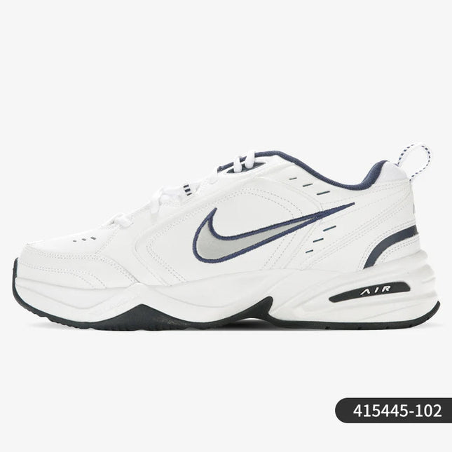 Nike official authentic AIR MONARCH IV men's and women's comfortable cushioned sports shoes 415445 PlatiNum